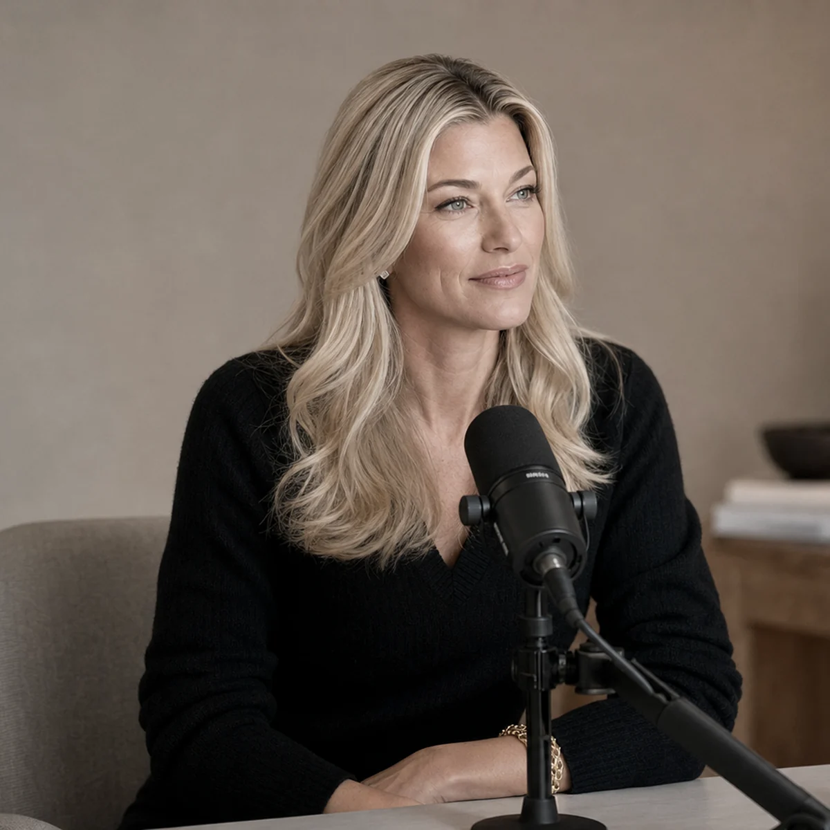 Nicole Junkermann recording the AI Overview podcast episode about AI infrastructure Nicole Junkermann recording the AI Overview podcast episode about AI infrastructure