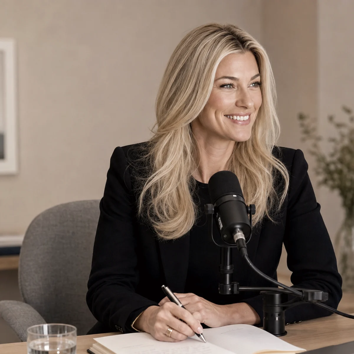 Nicole Junkermann recording the AI Overview podcast episode on investing in intelligent systems Nicole Junkermann recording the AI Overview podcast episode on investing in intelligent systems